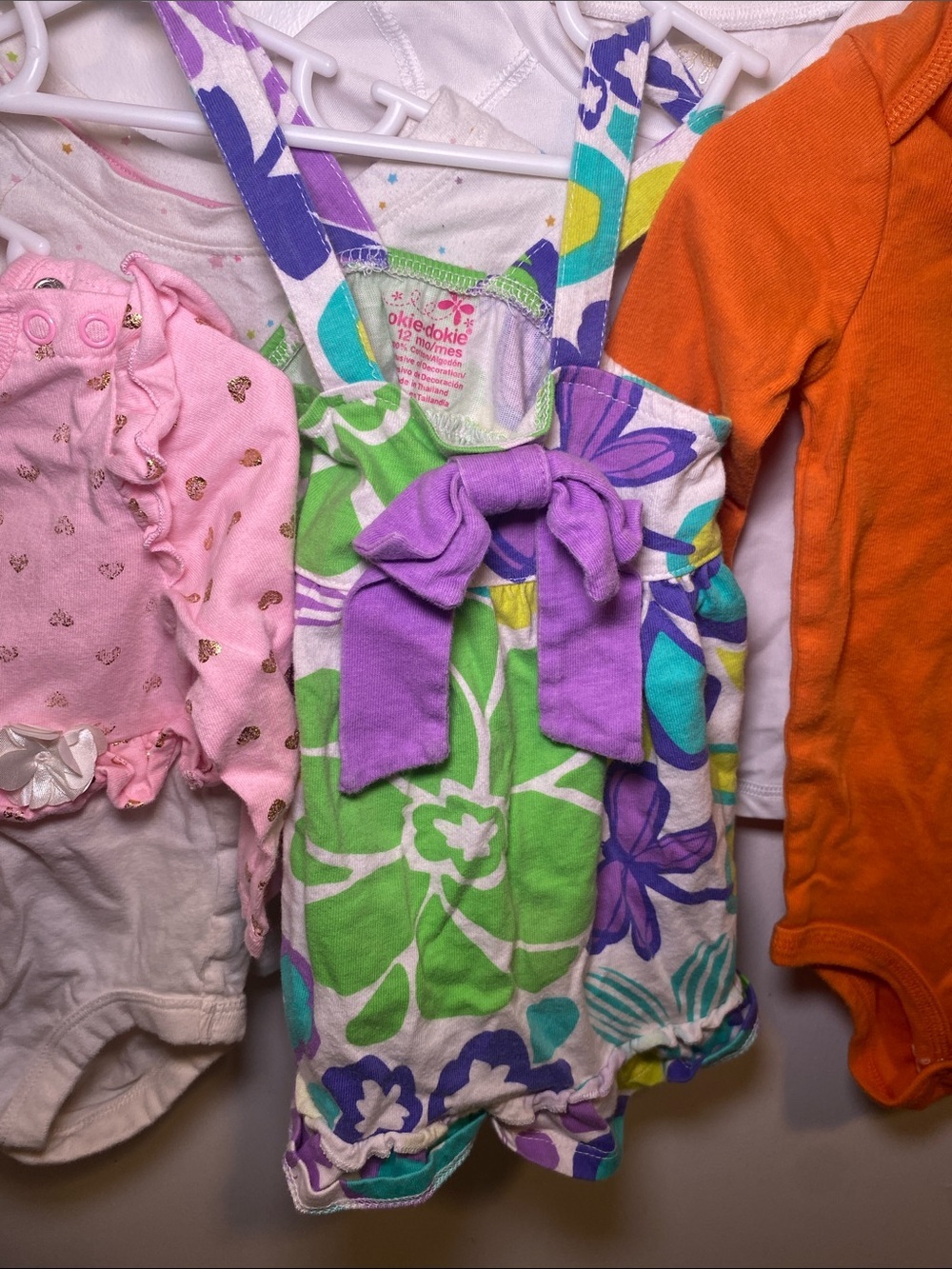 Just one You Cat& Jack, Gar-animals, Long-Sleeve Bodysuit and Okie-dokie dress - Picture 4 of 8